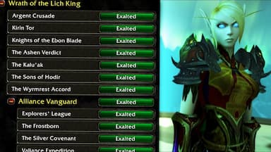 Raid Reputations & Class Trinkets